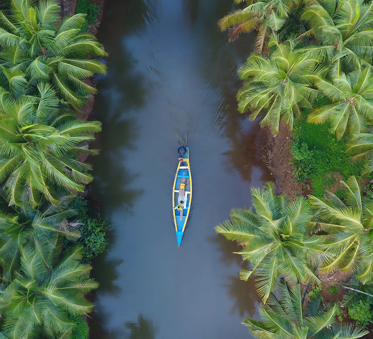 Canal Cruise at Kumarakom Lake Resort