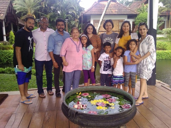 Actor Suriya and Family