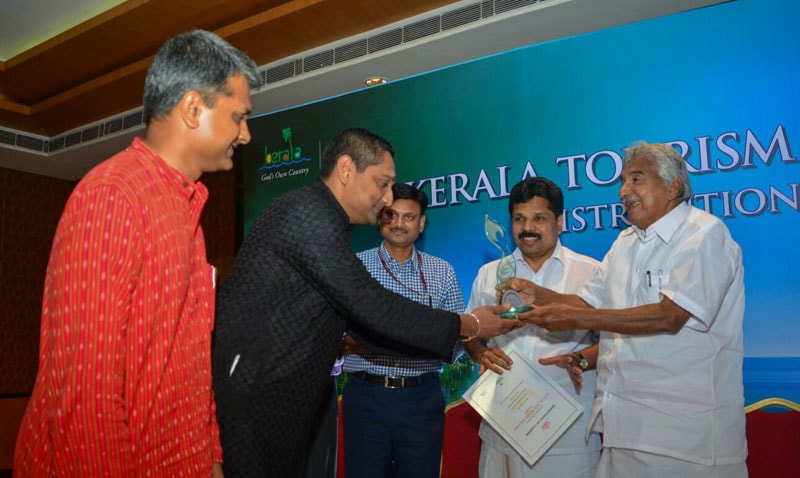 Kumarakom Lake Resort bags the Kerala State Tourism Award 2013 - 2014 - Best Five Star Hotel