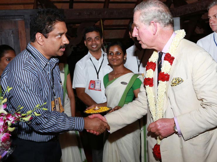 Prince Charles celebrates 65<sup>th</sup> birthday at Kumarakom Lake Resort