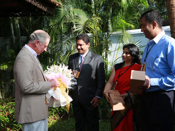 Prince Charles celebrates 65<sup>th</sup> birthday at Kumarakom Lake Resort