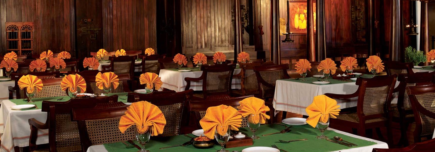 Luxury Dining - Kumarakom Lake Resort - Ettukettu, the Speciality Restaurant